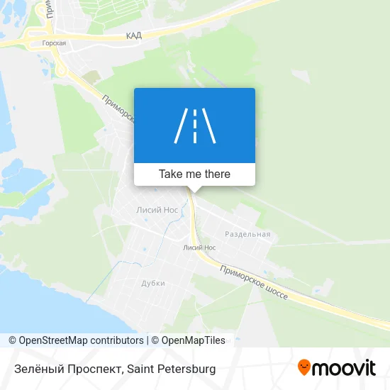 Зелёный Проспект map