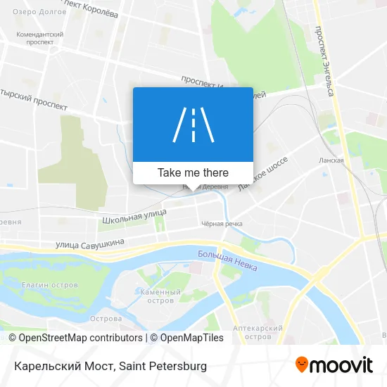 Карельский Мост map