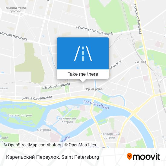 Карельский Переулок map