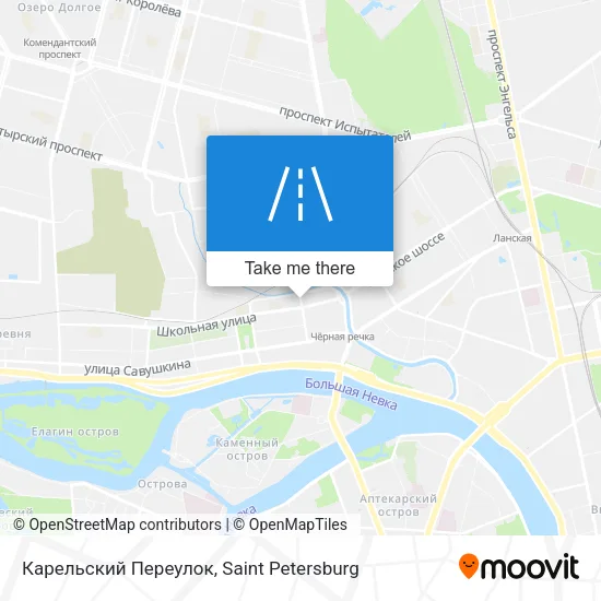 Карельский Переулок map