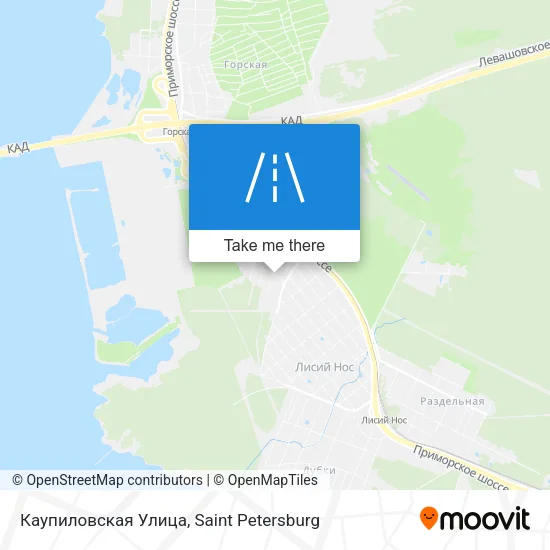 Каупиловская Улица map