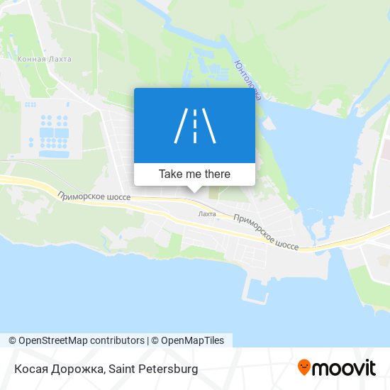 Косая Дорожка map