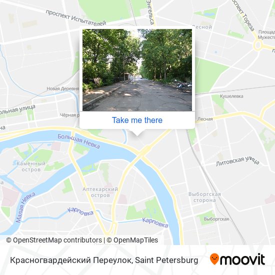 Красногвардейский Переулок map