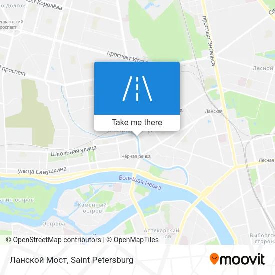 Ланской Мост map