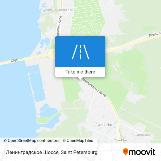 Ленинградское Шоссе map