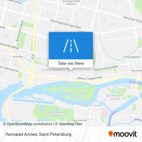 Липовая Аллея map