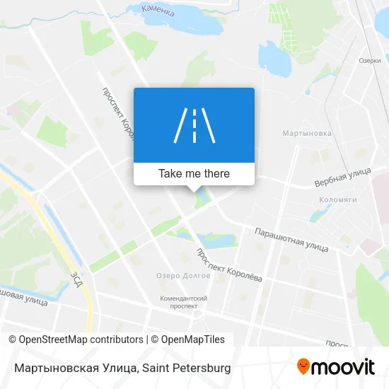 Мартыновская Улица map