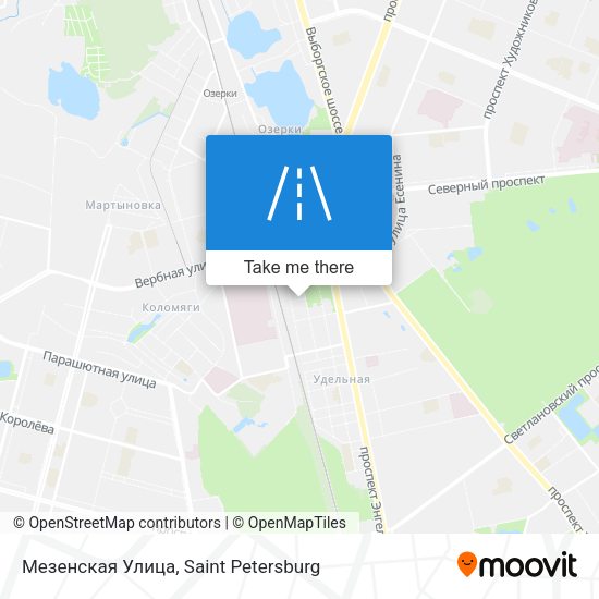 Мезенская Улица map