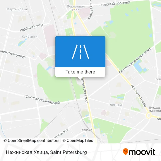 Нежинская Улица map
