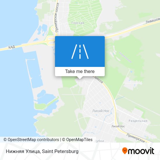 Нижняя Улица map