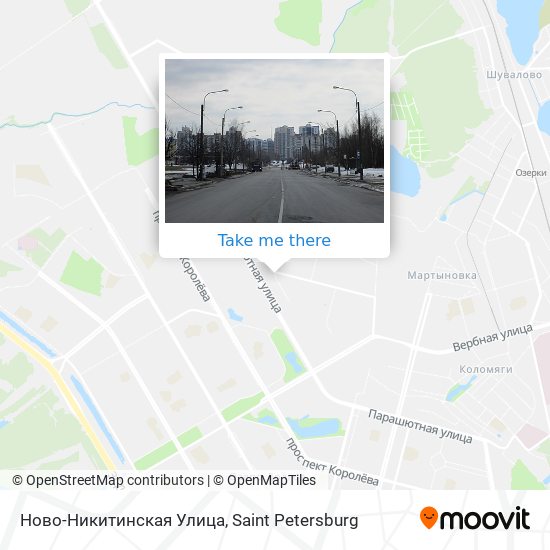 Ново-Никитинская Улица map