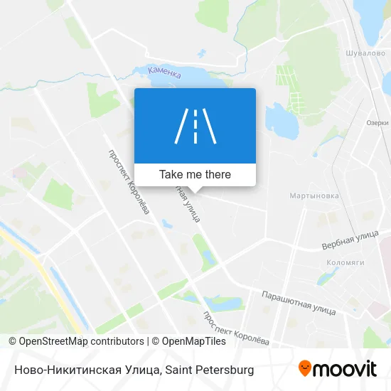 Ново-Никитинская Улица map
