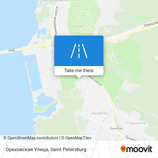 Ореховская Улица map