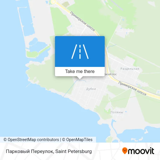 Парковый Переулок map