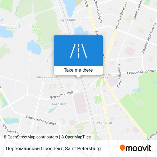 Первомайский Проспект map
