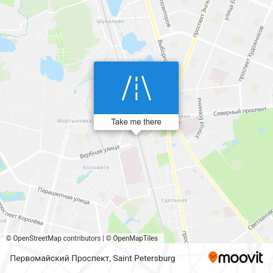 Первомайский Проспект map