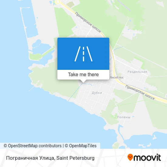 Пограничная Улица map