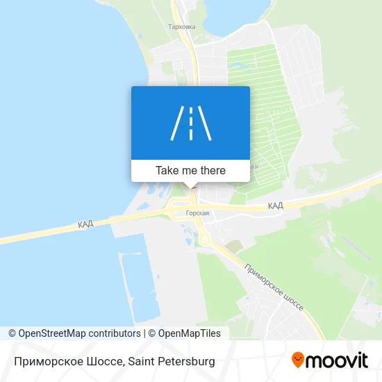 Приморское Шоссе map