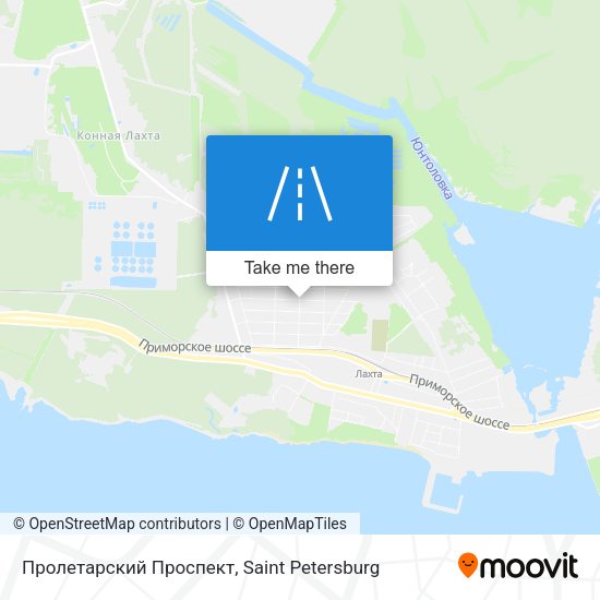 Пролетарский Проспект map