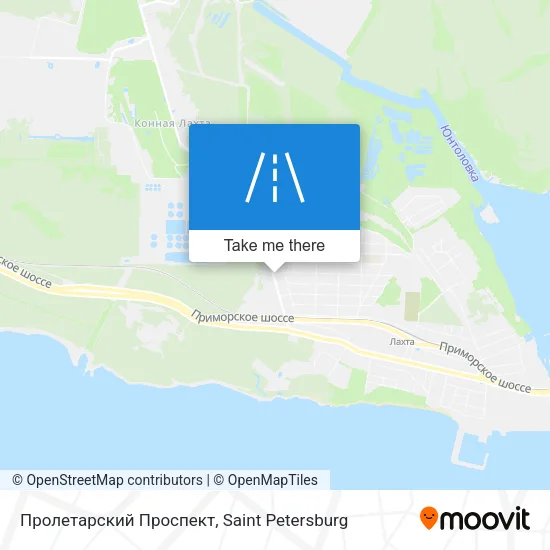 Пролетарский Проспект map