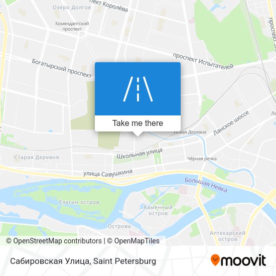 Сабировская Улица map