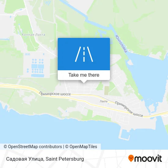 Садовая Улица map