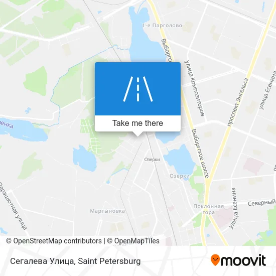Сегалева Улица map