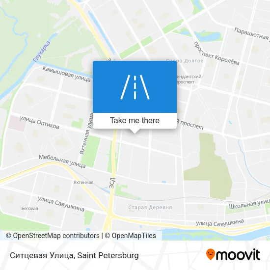 Ситцевая Улица map