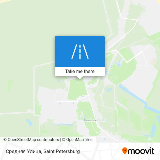Средняя Улица map