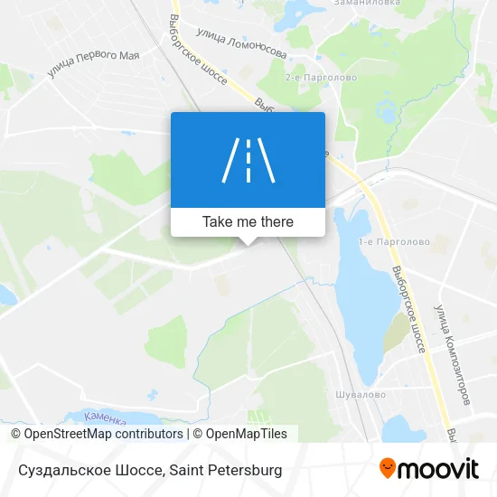 Суздальское Шоссе map