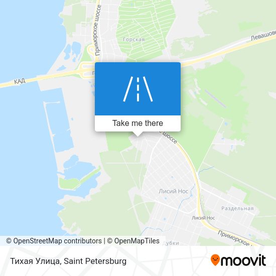 Тихая Улица map