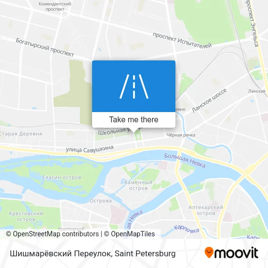 Шишмарёвский Переулок map
