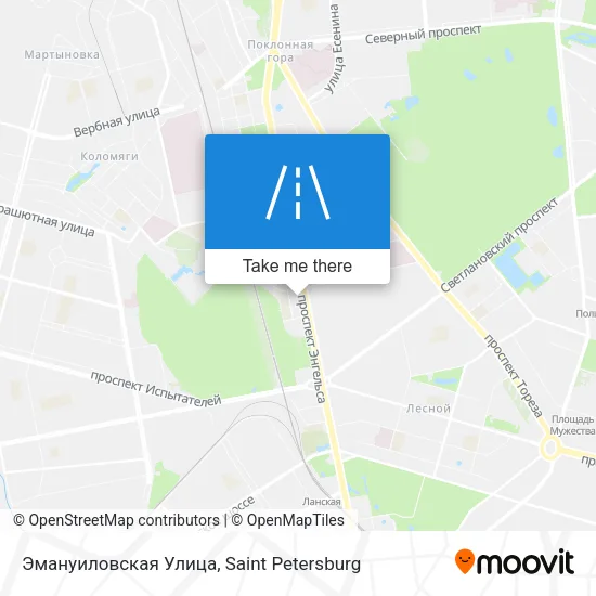Эмануиловская Улица map