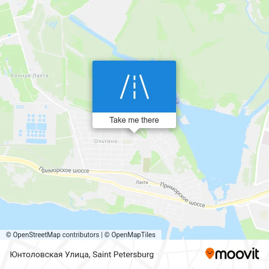 Юнтоловская Улица map