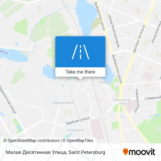 Малая Десятинная Улица map