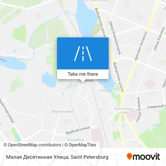 Малая Десятинная Улица map