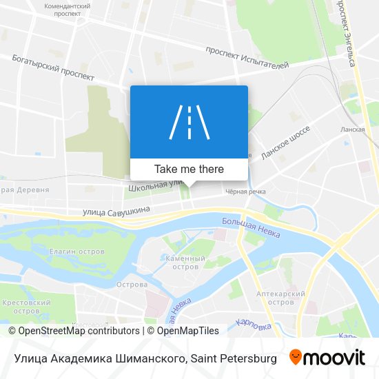 Улица Академика Шиманского map