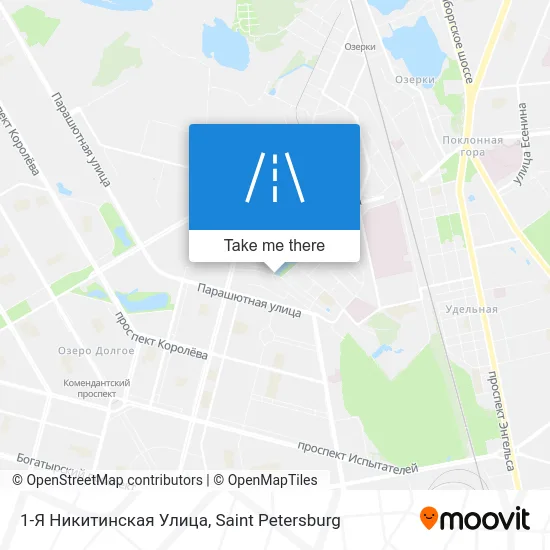 1-Я Никитинская Улица map