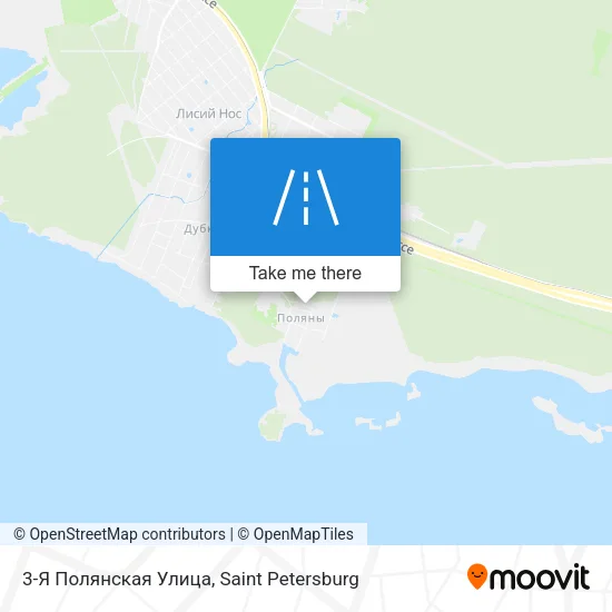 3-Я Полянская Улица map