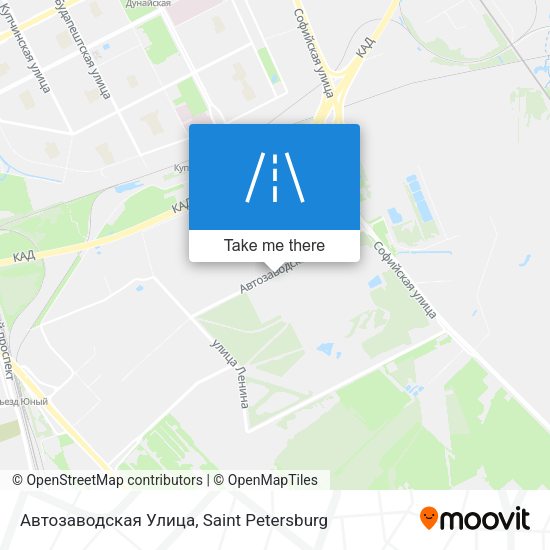 Автозаводская Улица map