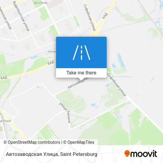 Автозаводская Улица map