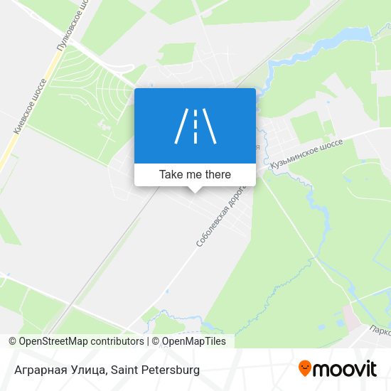 Аграрная Улица map