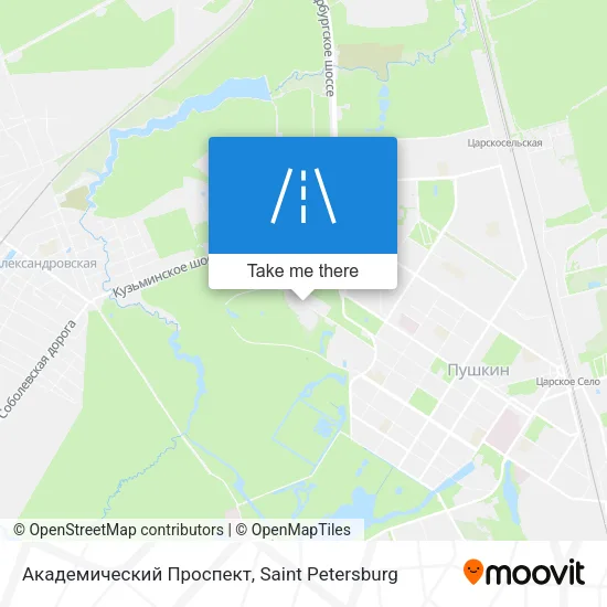 Академический Проспект map