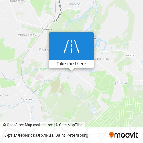 Артиллерийская Улица map