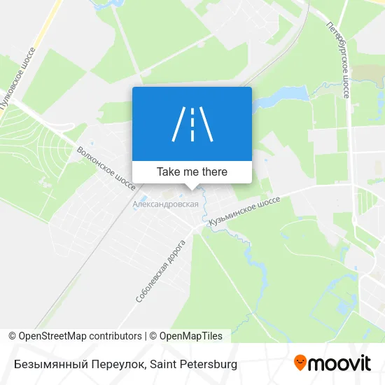 Безымянный Переулок map