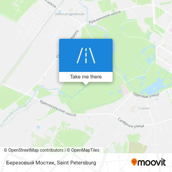 Березовый Мостик map