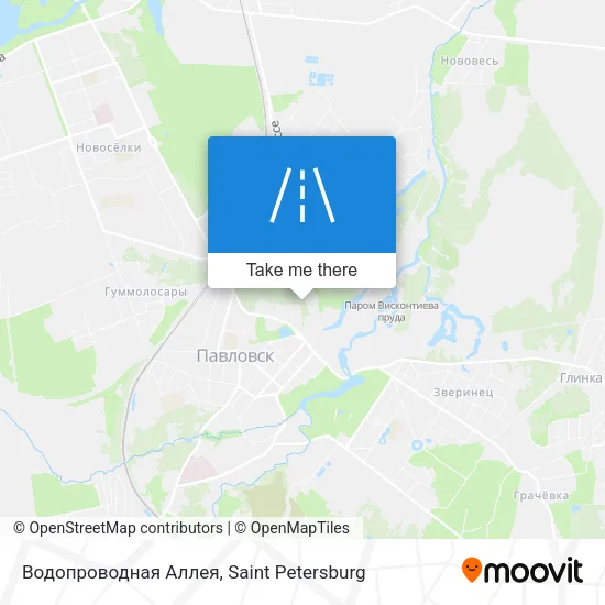 Водопроводная Аллея map