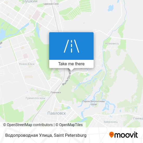 Водопроводная Улица map