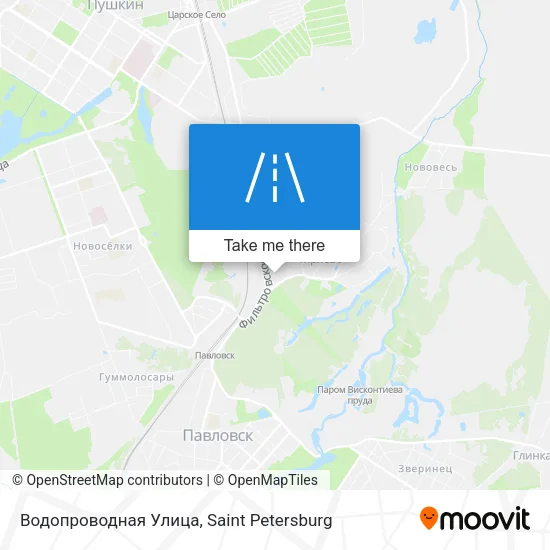 Водопроводная Улица map