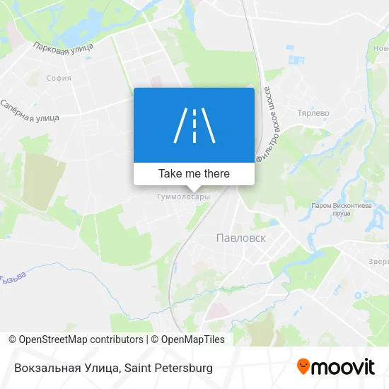 Вокзальная Улица map
